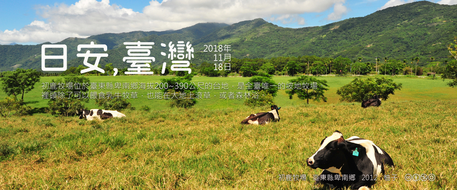 365 日安，臺灣之2018年11月18日